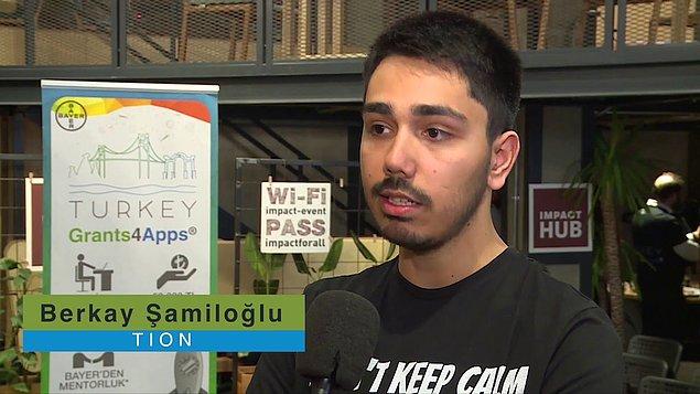 25. Berkay Şamiloğlu (24) – Kurucu ve CEO, IONED