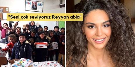 Hercai Dizisinin Reyyan'ı Ebru Şahin, İlkokul Çocuklarına Yaptığı Yardımla Gönlümüzü Bir Kez Daha Fethetti!