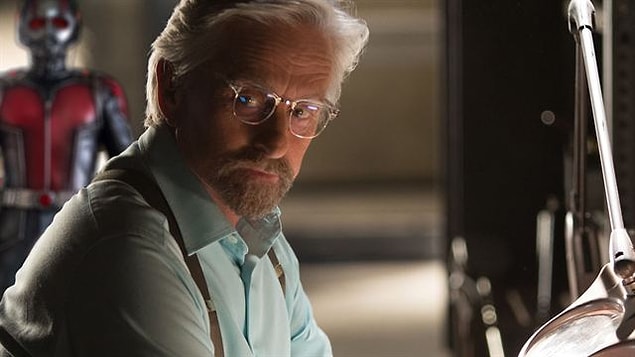 4. Michael Douglas, Ant-Man 3'ye Hank Pym olarak dönecek!