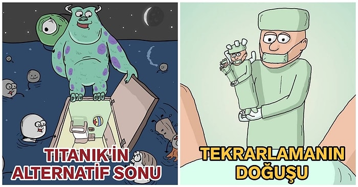 Takipçilerinin Çizim İsteklerini Esprili Bir Dille Yerine Getiren Belaruslu Sanatçıdan 21 Komik İllüstrasyon