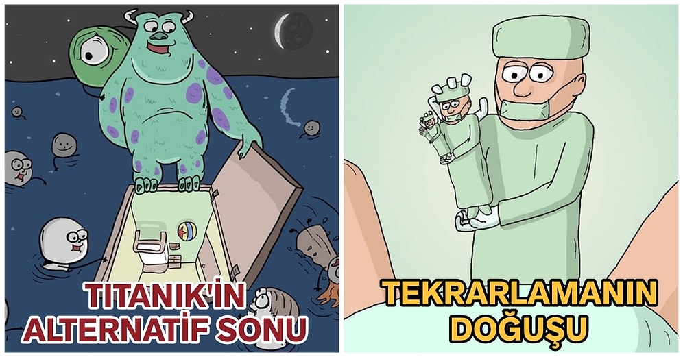 Takipçilerinin Çizim İsteklerini Esprili Bir Dille Yerine Getiren Belaruslu Sanatçıdan 21 Komik İllüstrasyon