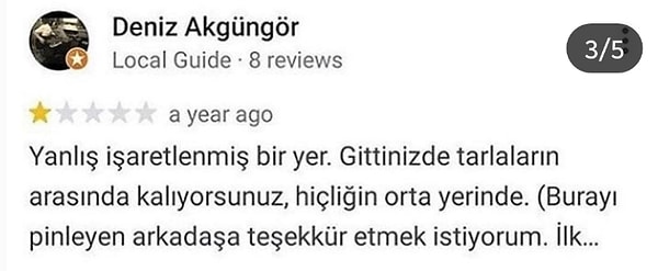 Haritalarda bir Starbucks görünüyor...