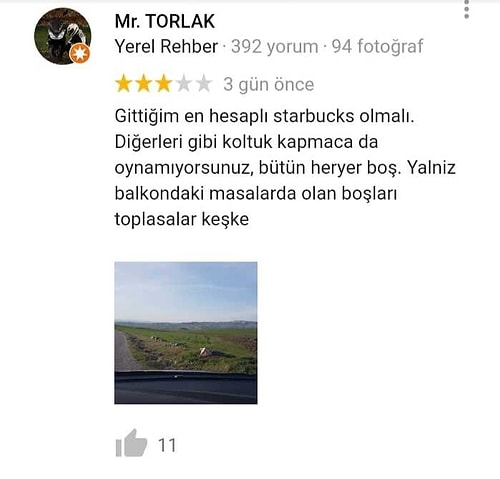 Starbucks Şubesi Diye Dağ Başını İşaretleyen Gizemli Troll ve Gelen Komik Ziyaretçi Yorumları