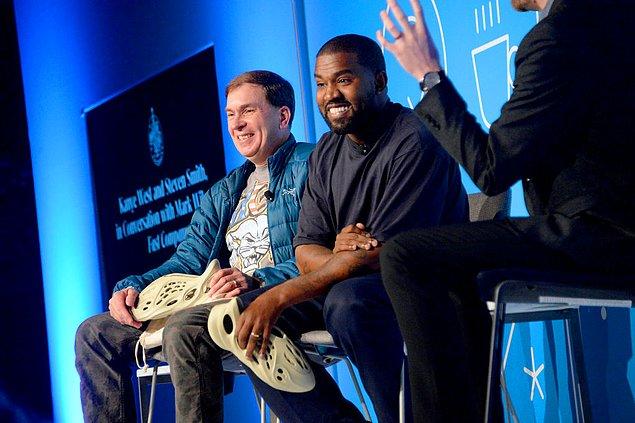 Perşembe günü New York'taki Fast Company Innovation Festivali'ne katılan Kanye, Donald Trump'ın işine göz diktiğini söylemiş oldu.