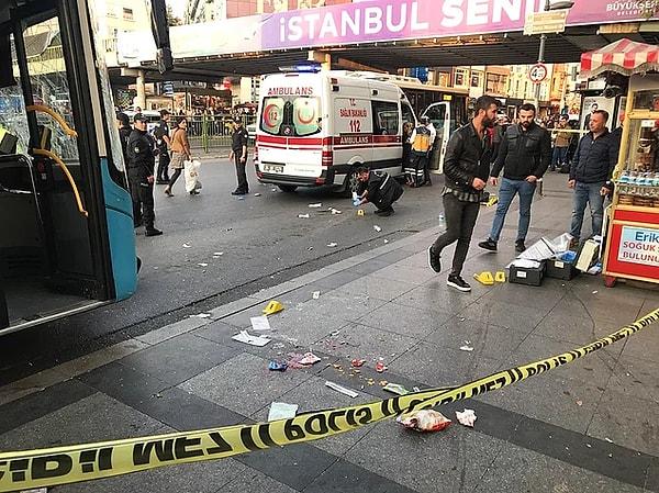Beşiktaş'taki dehşetin kamera görüntüleri ortaya çıktı