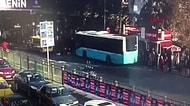 Durağa Dalmıştı:  Beşiktaş'taki Otobüs Dehşetinin Görüntüleri Ortaya Çıktı