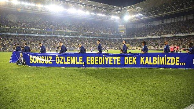 Sarı lacivertli futbolcular Türkiye Cumhuriyeti’nin kurucusu Mustafa Kemal Atatürk’ün ölüm yıl dönümünü unutmadı.