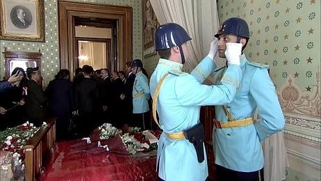 Saat 9'u 5 Geçe Dolmabahçe'de Gözyaşları Sel Oldu: Atatürk'ü Anma ve Saygı Töreninde Bulunan Polisler Ağladı