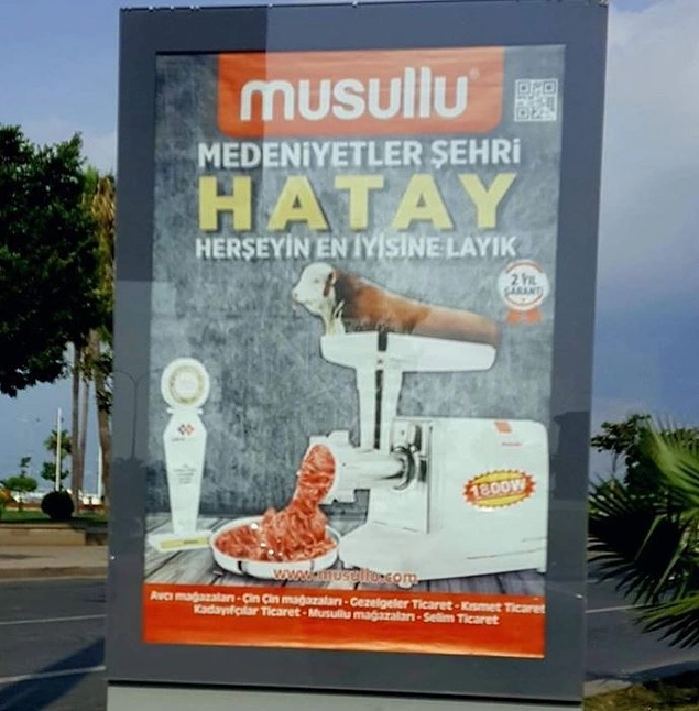 Siz bizi etten nefret ettirmeye çalışıyorsunuz...