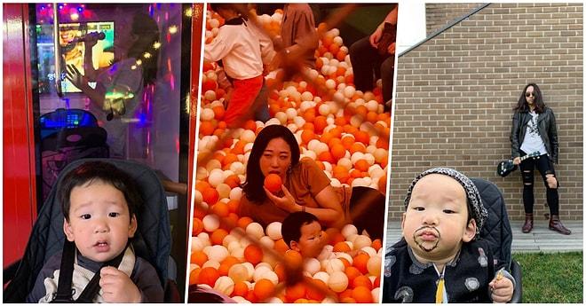 Günlük Hayatında Yaşadığı Komik Anları Bebeğini Ön Plana Alarak Ölümsüzleştiren Annenin Duygulara Tercüman Fotoğrafları