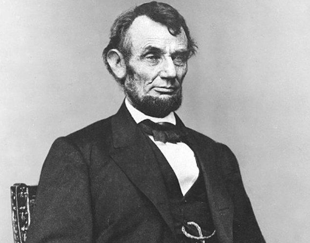 19. Abraham Lincoln'ün ünlü sakalı: