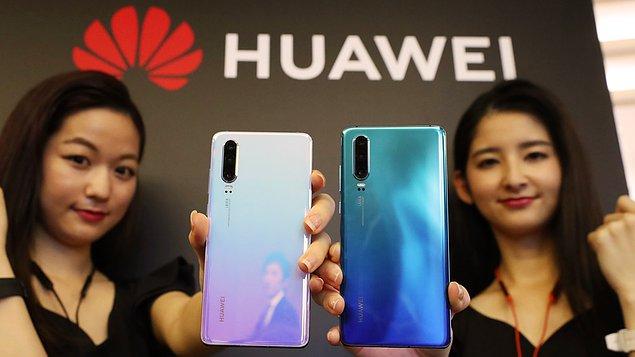 Çinli teknoloji şirketi Huawei listenin ikinci sırasında yer alıyor.