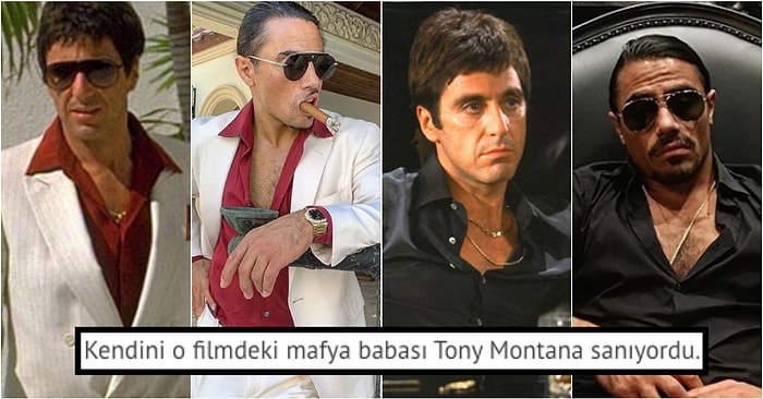 Yerli Tony Montana! Tony Montana ile Nusret Arasındaki Benzerlikleri Görünce Şaşkınlığınızı Gizleyemeyeceksiniz