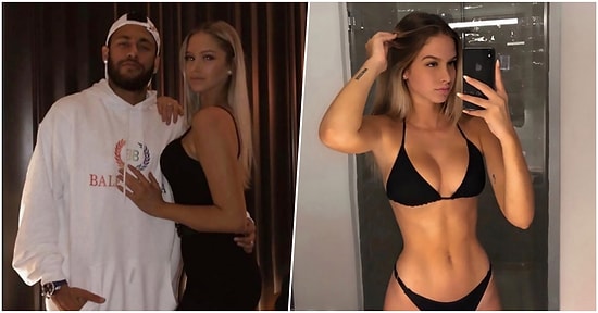 İlişkileriyle Gündemden Düşmeyen Neymar'ın Yeni Kız Arkadaşı İspanyol Model Noa Saez