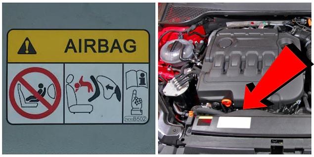 Aracın kaputun altında, ön kapıların sütunlarının üzerinde çeşitli etiketler vardır. Bu etiketler yoksa ya da zedeliyse aracın o bölgesinin yaptırıldığını işaret edebilir.