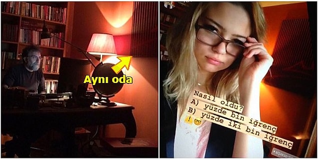 1. Gazeteci Ahmet Hakan ve eski İşte Benim Stilim Yarışmacısı Melike Çamlıoğlu'nun aynı yerde yaptıkları paylaşımlar kafaları karıştırdı!