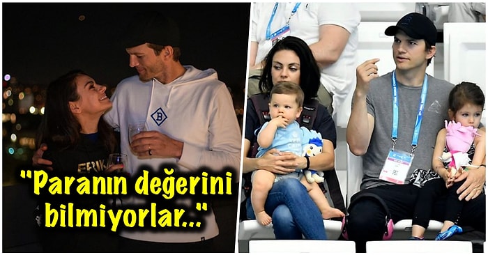 Ashton Kutcher ve Mila Kunis Çifti Çocuklarına Miraslarından Zırnık Koklatmayacaklarını Açıkladılar!