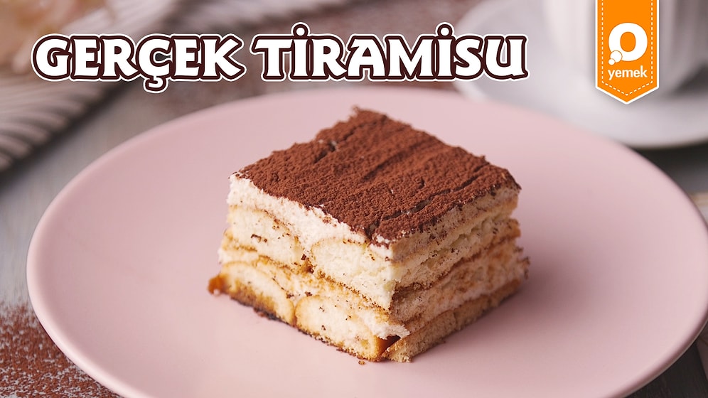 Sizi Tatlı  Konusunda Sultan Yapacak Bir Tarif: Gerçek Tiramisu! Gerçek Tiramisu Nasıl Yapılır?