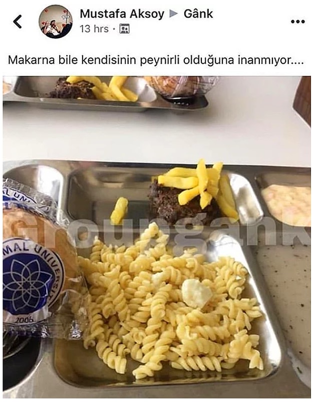 2. Peynir aslında yok.