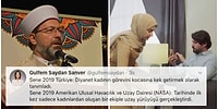 Kadının Toplumdaki Görevinin Erkeğine Hizmet Etmek Olduğunu İma Eden Diyanet İşleri Başkanı Ali Erbaş'a Gelen Tepkiler