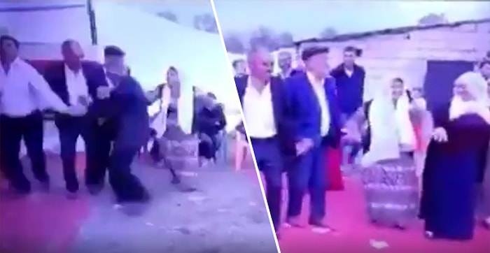 Halaya Ayak Uyduramayan Dayıyı Halaydan Kovan Teyze