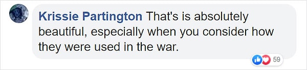 "Если учитывать, насколько они были полезны во время войны, то это действительно символично."