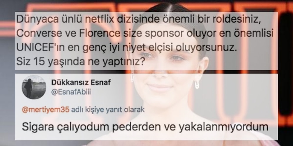 Millie Bobby Brown'un 15 Yaşında Yaptıklarından Bahsedip "Peki Siz O Yaşlarda Ne Yapıyordunuz?" Sorusuna Gelen Eğlenceli Yanıtlar