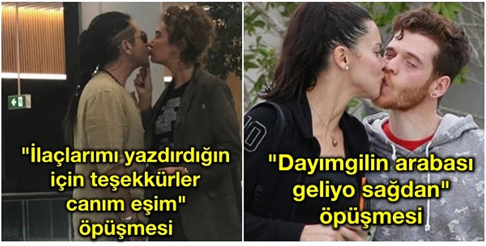 Öpüşürken Kameralara Yakalanan Ünlülerin Öpüşme Şekillerine Göre Yapılmış Islak Islak Analizler