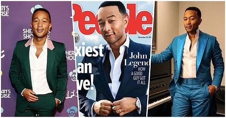 Idris Elba'yı Tahtından Etti! John Legend 2019'un Yaşayan En Seksi Erkeği Seçildi