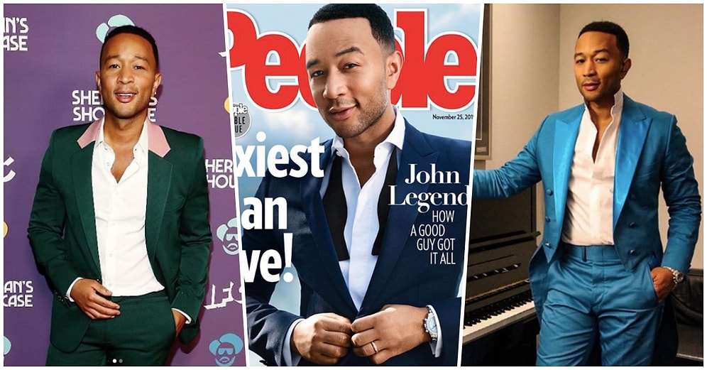 Idris Elba'yı Tahtından Etti! John Legend 2019'un Yaşayan En Seksi Erkeği Seçildi