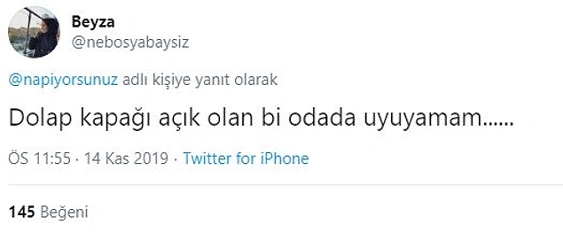Ya içinde canavar varsa ve göz göze gelirsek...