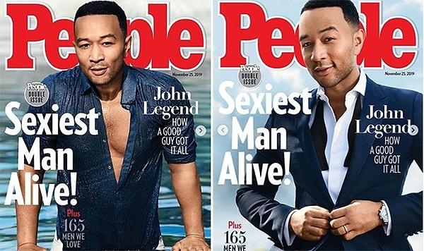 10. John Legend, 2019'un yaşayan en seksi erkeği seçildi!