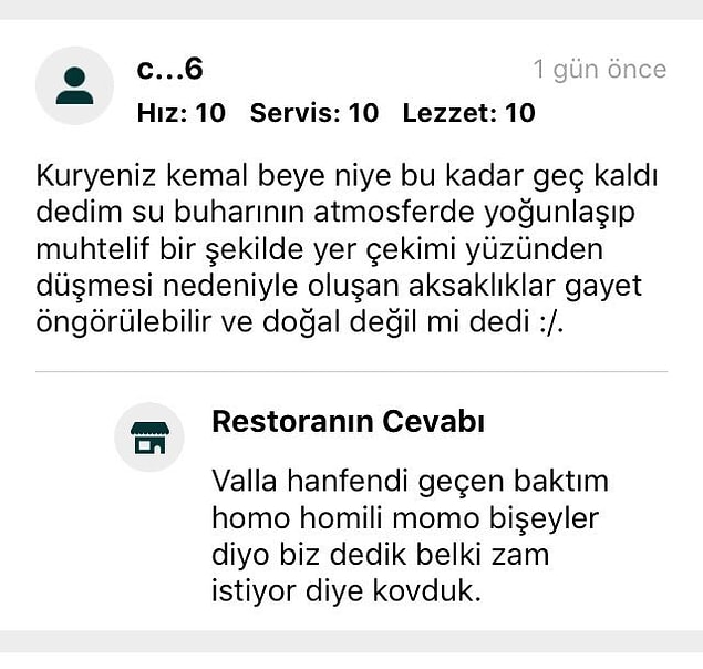 11. Çok bilgili çocuktu burada yapamadı...