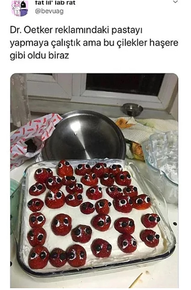 9. Böyle pasta yapmayı nerden öğrendi?