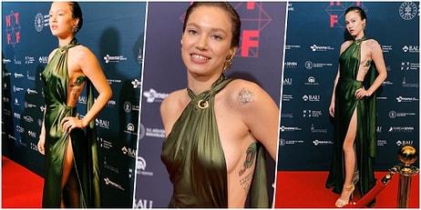 Buralar Alev Aldı! Melisa Şenolsun, 2. Hollywood Türk Filmleri Festivali'nde Giydiği Seksi Elbisesiyle Ortalığı Yakıp Geçti!
