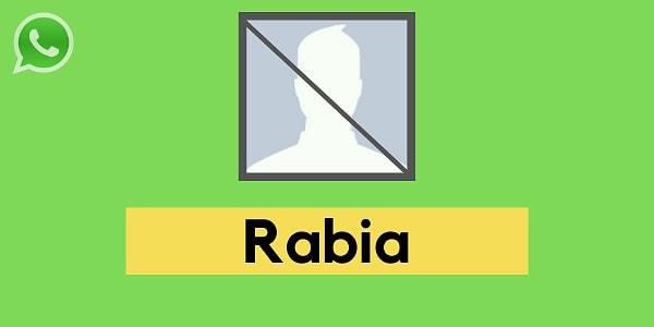 Seni WhatsApp'tan engelleyecek kişi Rabia!