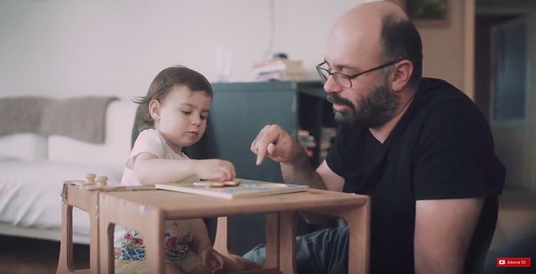 Çocuğuyla vakit geçirmenin gerzeklik olduğunu, babaların numara yaptığını düşünenlere de böylelikle bu babamız kapak olsun.