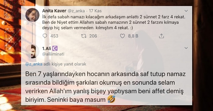 İlk Namaz Kılma Deneyimleri Sırasında Yaşadıklarını Anlatırken Kıs Kıs Güldüren 13 Kişi