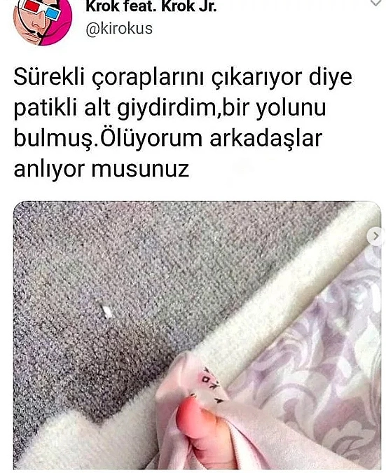 Tatlılık alarmı.
