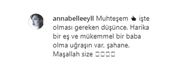 Allah mutlu mesut etsin ve tüm kadınlara böyle anlayışlı, duyarlı bir eş versin. Örnek babasın Anıl Altan, helal olsun sana...