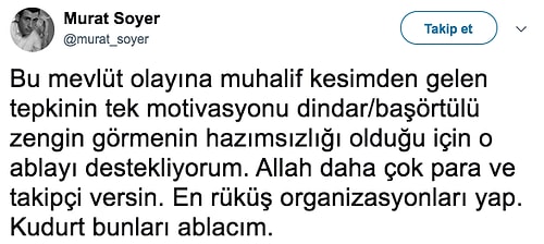 Şatafatlı Mevlide Misilleme Olarak Duygu Özaslan'ın Kazandığı Parayı Öne Süren Kişi Tepkilerin Odağında