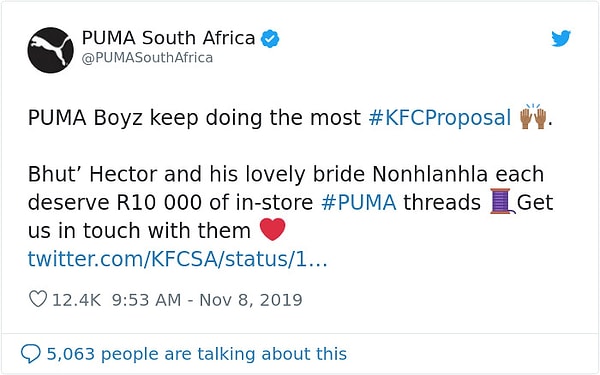 От многих брендов начали поступать предложения помощи паре, очевидно, ограниченной в финансах.