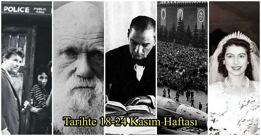 Evrim Kuramı, John F. Kennedy Suikasti, Lozan... Tarihte 18-24 Kasım Haftası ve Yaşanan Önemli Olaylar