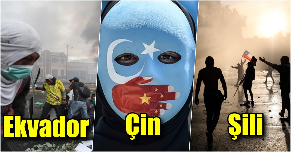 Dünyanın Her Bir Bölgesinde Adeta Çığ Gibi Büyüyen Protestolardan Görüntüler