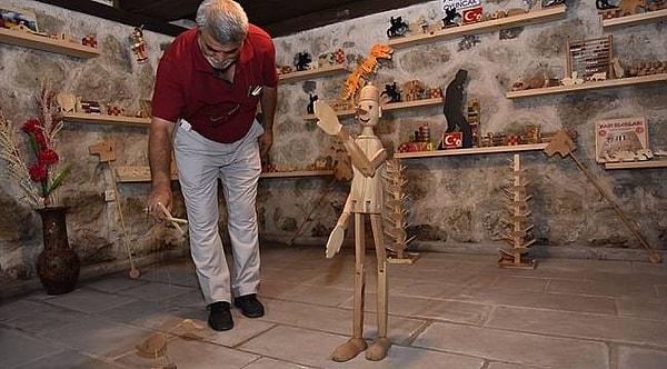 7. Ekolojik Oyuncak Müzesi: Tamamen ahşap oyuncaklardan oluşan Türkiye'nin ilk ve tek doğal oyuncak müzesi ise yine Samsun'da.
