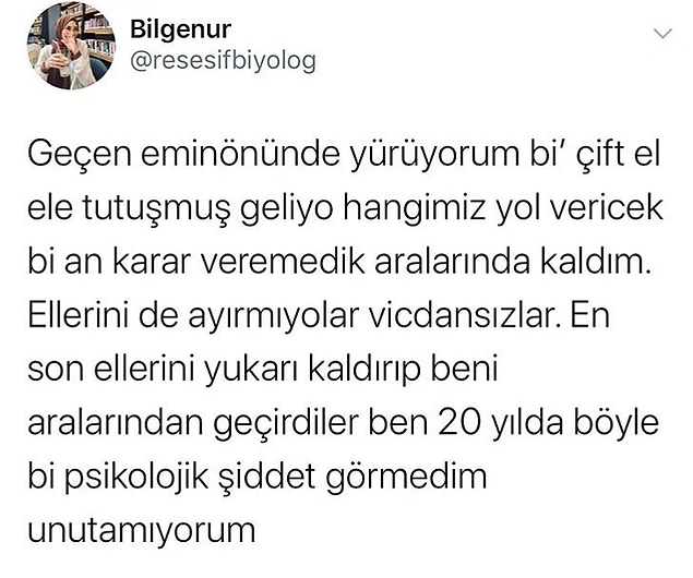 Stres yaptırdılar.