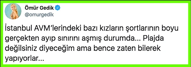 Hatta ve hatta geçtiğimiz aylarda, kadınların şortlarının boyuna bile karışmıştı.
