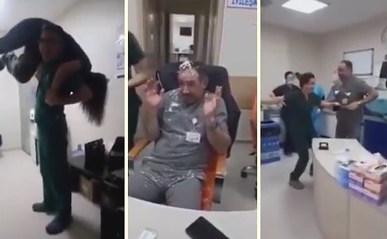 Doktor ve Hemşirelerden Hastanede Köpük Partisi!