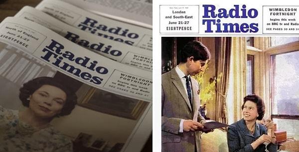 19. Kraliyet Ailesi'nin kendi hayatları hakkında bir belgesel yayınladıktan sonra Radio Times dergisinin kapağında yer alması.