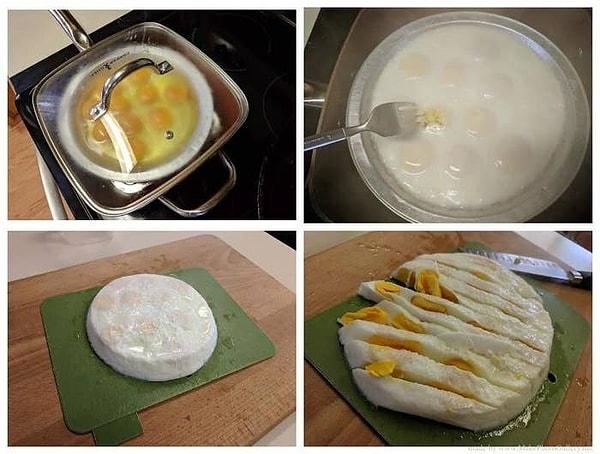 2. Bir sabah aniden önünüze yumurta keki konuldu...Ne yapardınız?
